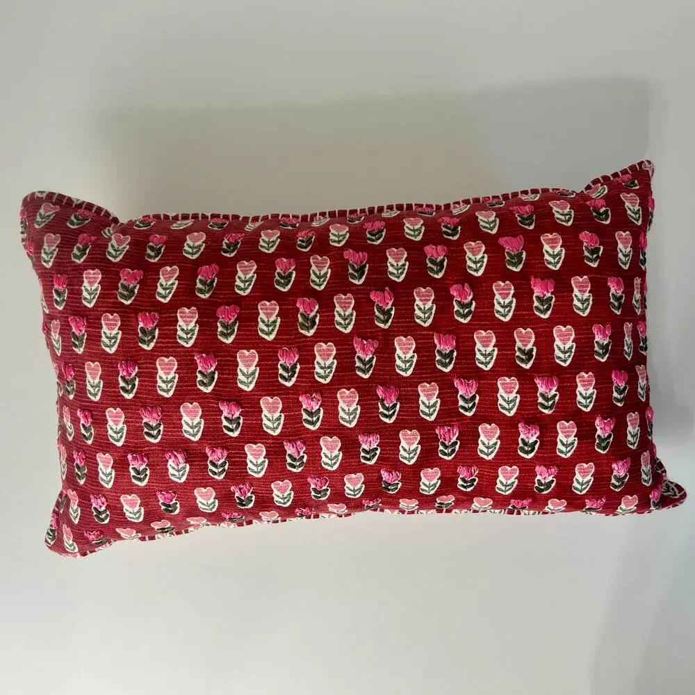 Love & Cupcakes LOVE Pillow Set 2 Valentine’s Decor